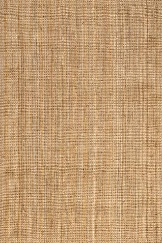 8' Handwoven Jute Ribbed Solid Rug primary image