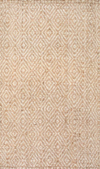 Handwoven Jute Birdseye Diamond Rug primary image