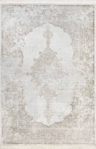 4' x 6' Withering Medallion Fringe Rug primary image