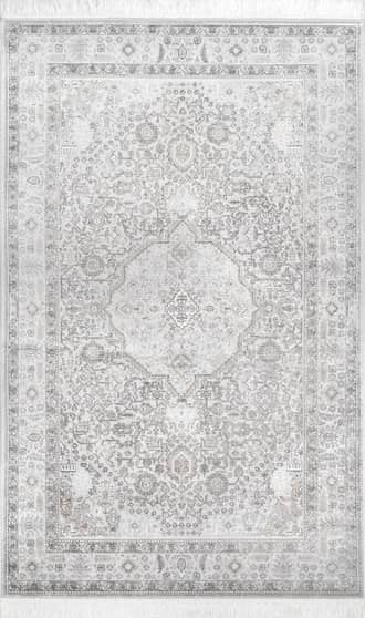 Persian Medallion Fringe Rug primary image