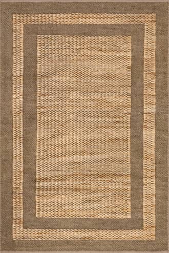 Lourdes Jute Bordered Rug primary image