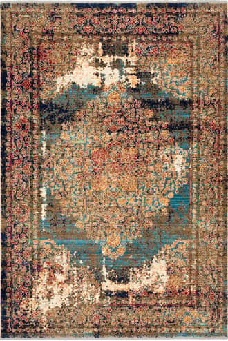 4' x 6' Faded Medallion Rug primary image