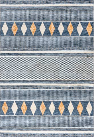 Kyla Banded Diamond Rug primary image