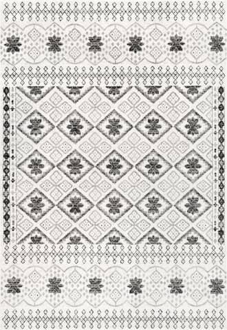 Trinity Snow Crystal Trellis Rug primary image