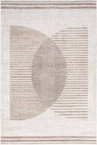 Beige Freya Abstract Eclipse Rug swatch