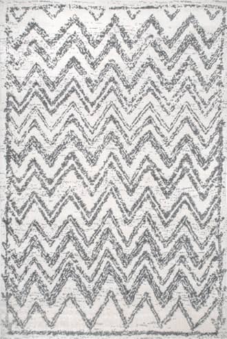 Beige Fading Chevrons Rug swatch