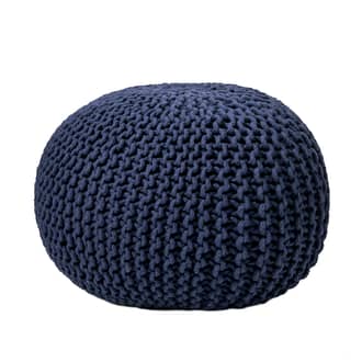 Knitted Round Pouf primary image