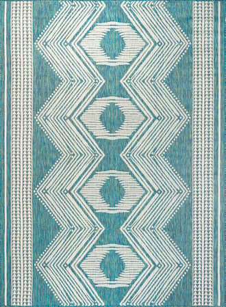 Iris Totem Indoor/Outdoor Flatweave Rug primary image