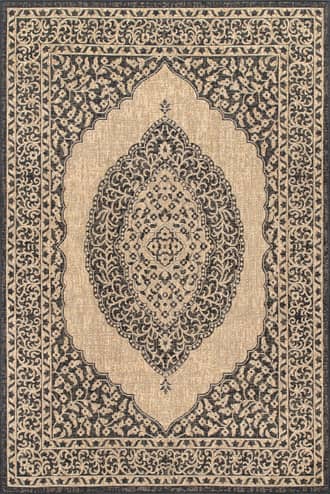 Iris Medallion Indoor/Outdoor Rug primary image