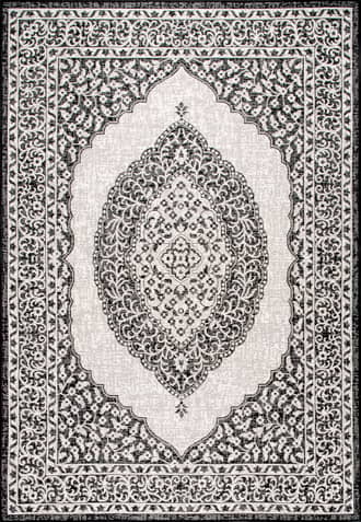 Iris Medallion Indoor/Outdoor Rug primary image