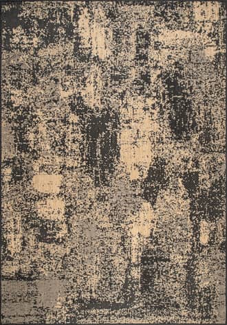 Charcoal Abstract Indoor/Outdoor Rug swatch