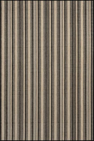 Beige Gazania Striped Indoor/Outdoor Rug swatch