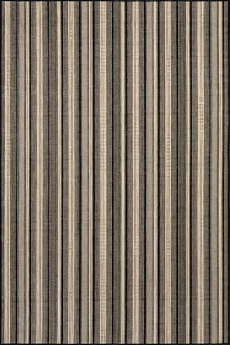 Beige Gazania Striped Indoor/Outdoor Rug swatch