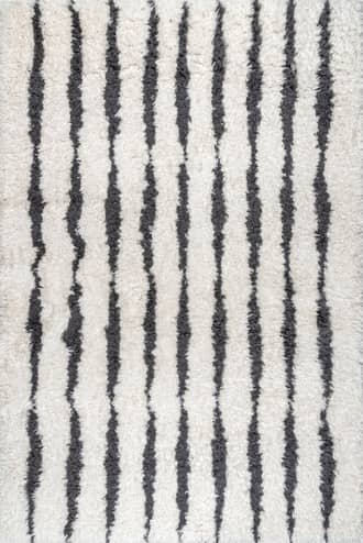 Cassidy Striped Shag Rug primary image