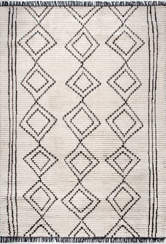 Diamond Galore Tasseled Rug primary image