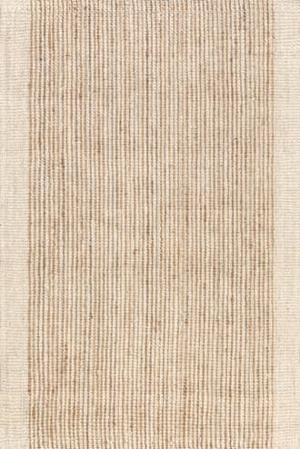 Freida Jute Bordered Rug primary image