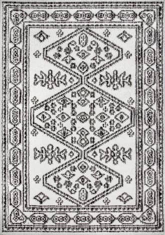 Gray Helix Medallion Rug swatch
