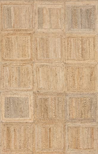 Elvira Jute Tiled Rug primary image