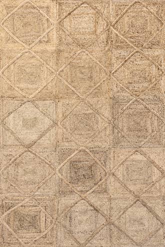 Maitilde Jute Textured Diamond Rug primary image