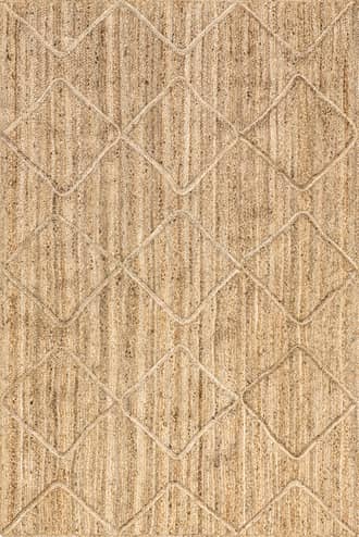 Dacia Jute Textured Trellis Rug primary image