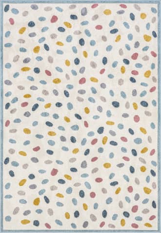 Danae Kids Bordered Pebble Rug primary image