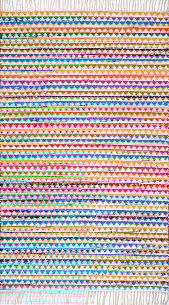 Rainbow Chindi Mosaic Rug primary image