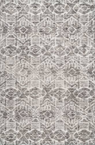 Carved Tribal Trellis Rug primary image