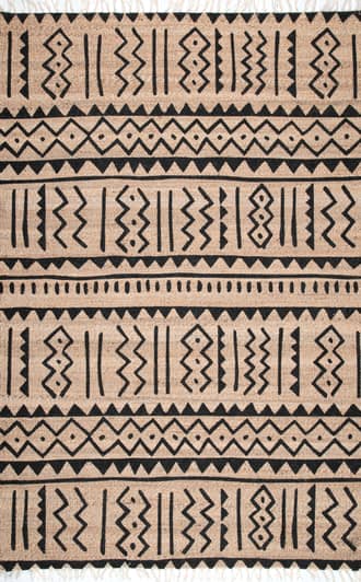 8' 6" x 11' 6" Jute-Blend Tasseled Rug primary image