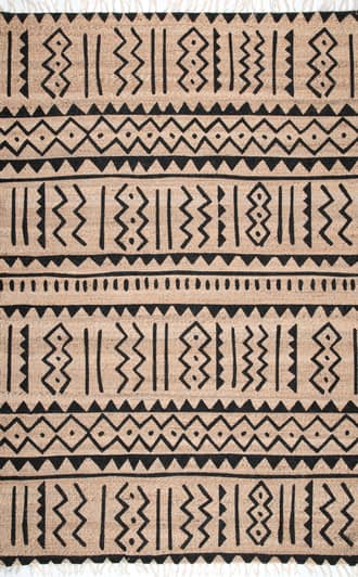 Jute-Blend Tasseled Rug primary image