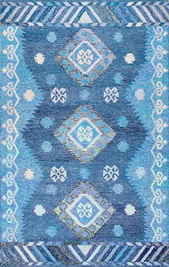5' x 8' Tribal Diamond Centerpiece Rug primary image