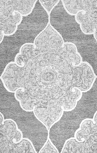 Silver Medallion Rug swatch