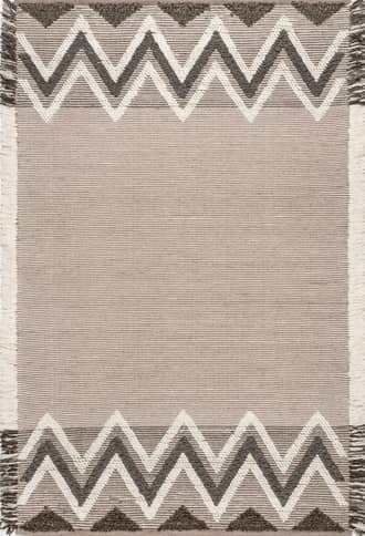 Esme Wool Geometric Rug primary image