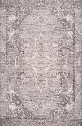 Gray Vintage Medallion Rug swatch