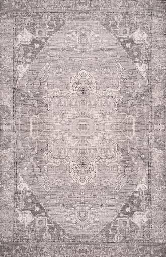 Grey Vintage Medallion Rug swatch