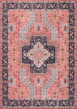 Floral Grace Washable Rug primary image