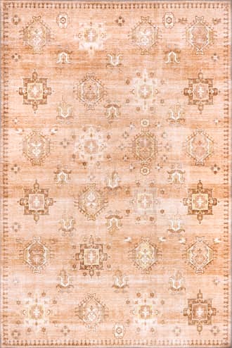 Brenda Hazy Heraldry Washable Rug primary image