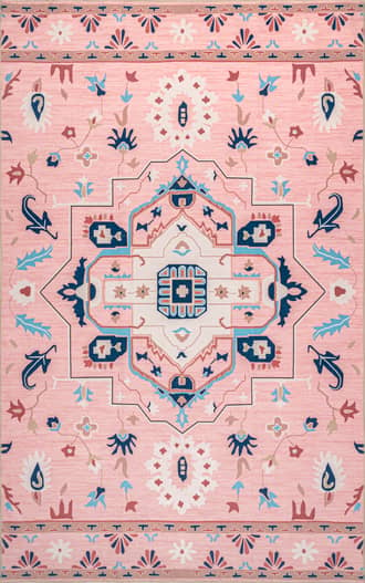 Estella Floral Washable Rug primary image