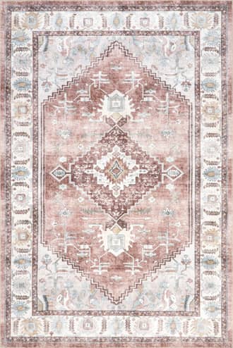 5' x 8' Charis Medallion Washable Rug primary image