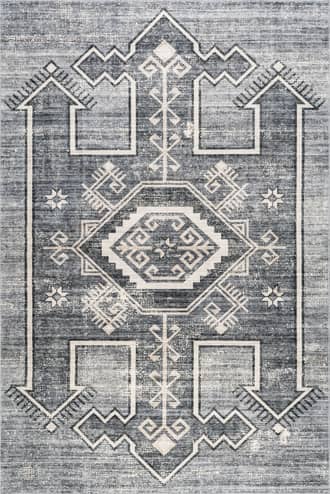 2' 6" x 8' Sagebrush Geometric Washable Rug primary image