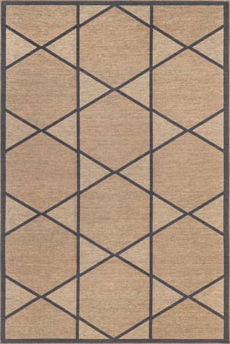 Jaquenetta Easy-Jute Washable Trellis Rug primary image