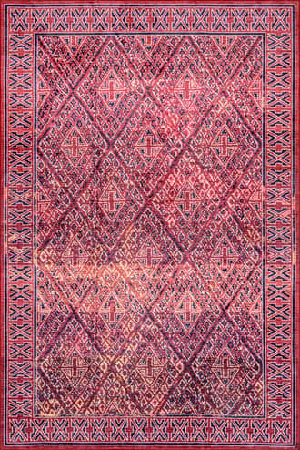 Pink Bagmati Washable Rug swatch