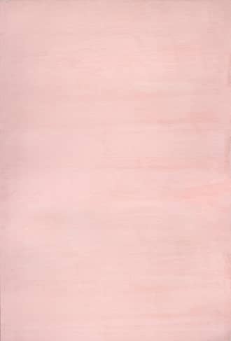 Pink Faux Rabbit Shag Rug swatch