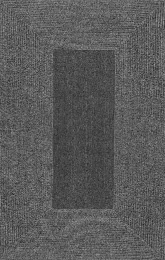Striped Border Braided Indoor/Outdoor Rug primary image