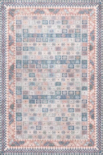 Carol Washable Tiled Rug primary image