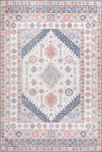 Lara Washable Medallion Rug primary image