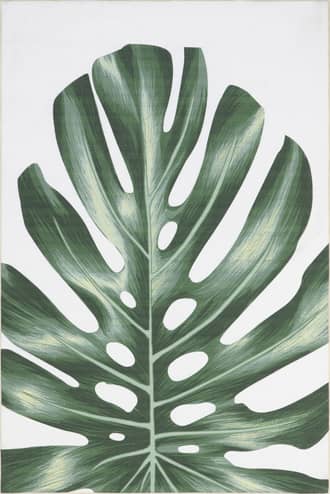 Ozzy Monstera Washable Indoor/Outdoor Rug primary image