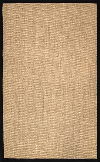 Black Oak Sisal Rug swatch