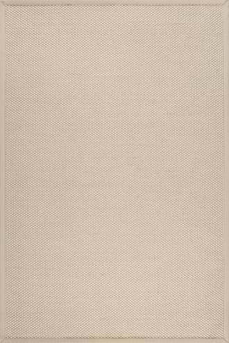 Tan Proper Sisal and Cotton Rug swatch