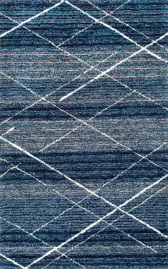 Diamond Trellis Shag Rug primary image