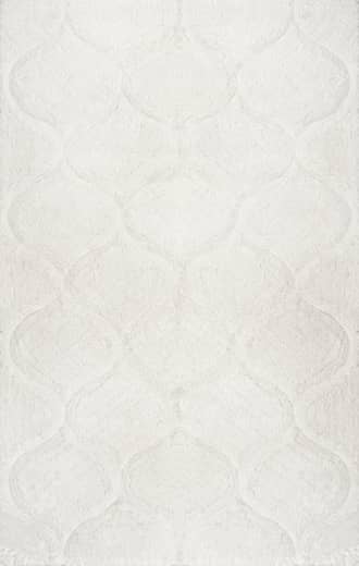 Super Soft Luxury Shag with Carved Trellis Rug primary image